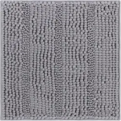 Badematte Uwe in Grau ca. 50x50cm