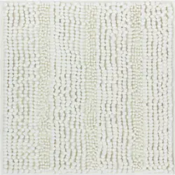Badematte Uwe in Weiß ca. 50x50cm