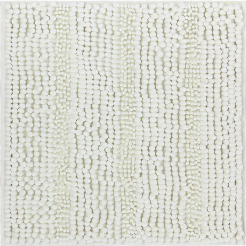 Badematte Uwe in Weiß ca. 50x50cm