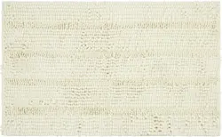Badematte Uwe in Weiß ca. 60x100cm