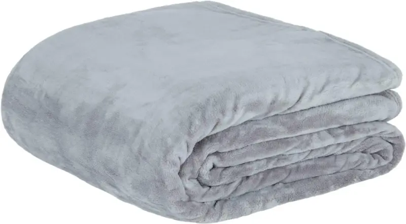 Kuscheldecke Michael in Grau ca. 220x240cm