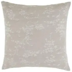 Zierkissen Botanic in Taupe ca. 48x48cm