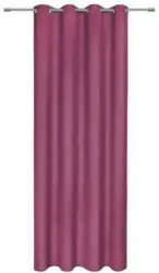 Ösenvorhang Ulli in Lila ca. 140x245cm