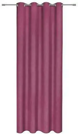 Ösenvorhang Ulli in Lila ca. 140x245cm
