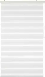 Duorollo Thomas in Weiß ca. 100x160cm