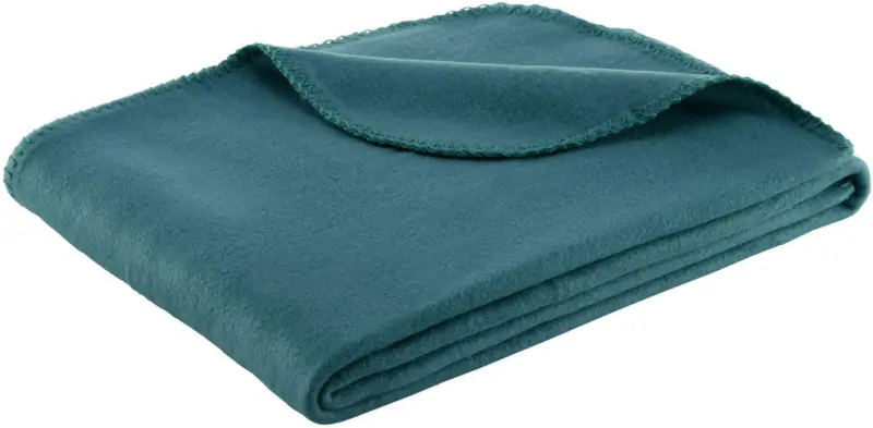 Fleecedecke Beatrix in Petrol ca.130x160cm