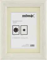 mömax Bilderrahmen Anna in Weiß ca. 13x18cm