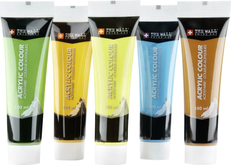 Acrylfarbenset Colour, 5-teilig