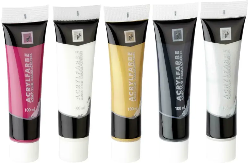 Acrylfarbenset Colour, 5-teilig