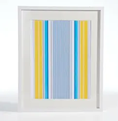 Bilderrahmen Gitta in Weiß ca. 40x50cm