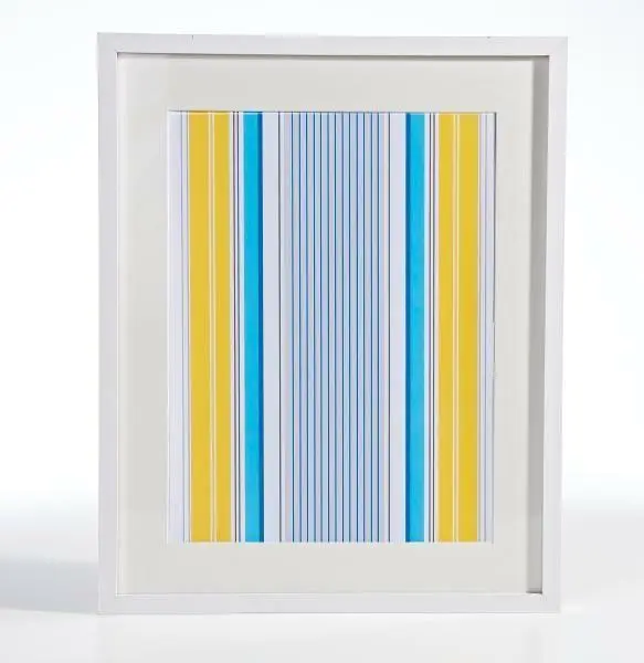 Bilderrahmen Gitta in Weiß ca. 40x50cm