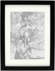 Bilderrahmen Gitta in Schwarz ca. 18x24cm