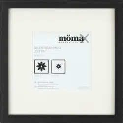 Bilderrahmen Gitta in Schwarz ca. 23x23cm