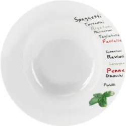 Pastateller Adriano in Weiß Ø ca.27cm