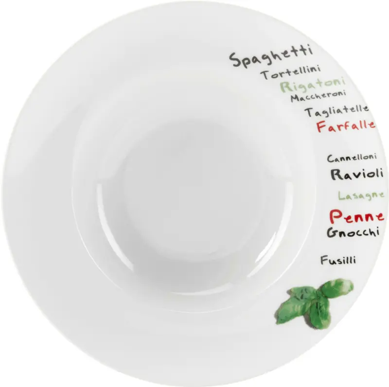 Pastateller Adriano in Weiß Ø ca.27cm