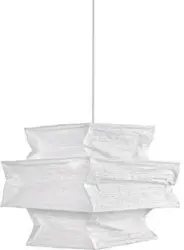 Leuchtenschirm Juliette in Weiß