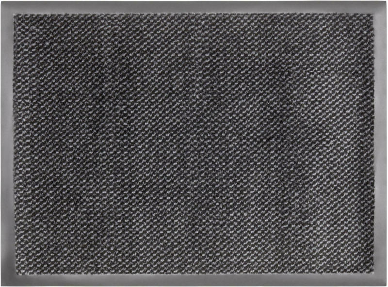Fußmatte Hamptons 2 in Grau/Schwarz ca. 60x80cm