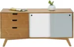 mömax Dornbirn - Ihr Trendmöbelhaus in Dornbirn Sideboard 'Jillian', ulmefarben/grau/weiß