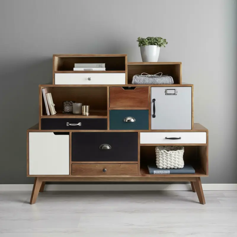 Sideboard 'Heather', mulitcolor