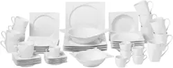Kombiservice Celia aus Porzellan, 50-teilig
