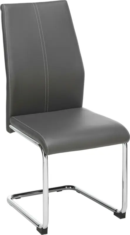 Schwingstuhl in Grau