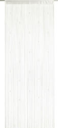 Fadenstore Perle in Weiß ca. 90x245cm
