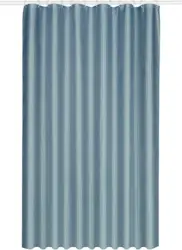 Duschvorhang Uni in Blau ca. 180x200cm