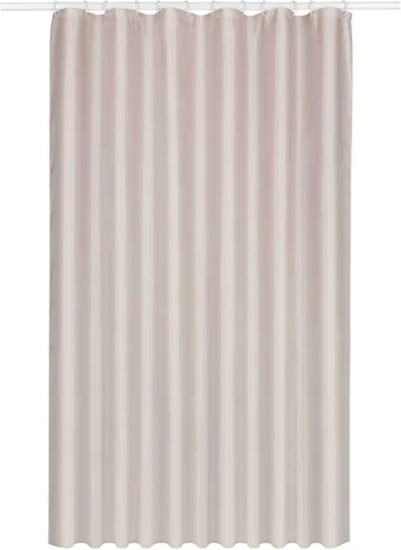 Duschvorhang Uni in Rosa ca. 180x200cm