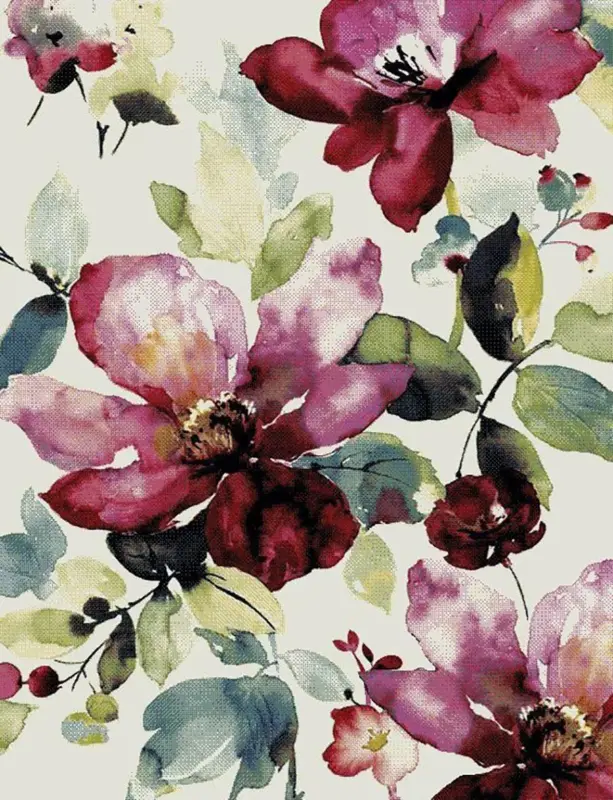 Webteppich Flower ca. 160x230cm