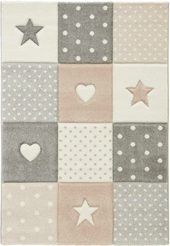 Kinderteppich Minnie Rosa ca. 100x150cm