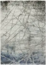 mömax Dornbirn - Ihr Trendmöbelhaus in Dornbirn Webteppich Manchester 1 in Blau/Grau ca. 80x150cm