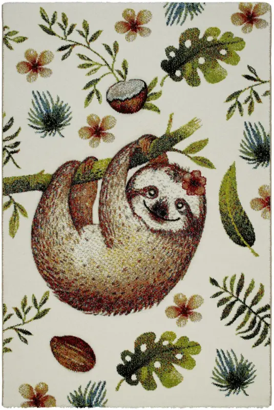 Kinderteppich Lazy in Beige ca. 100x150cm