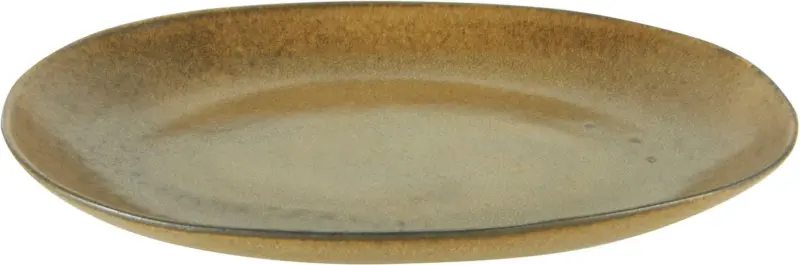 Platzteller Sahara aus Keramik in Braun