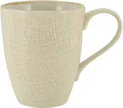 Kaffeebecher Canvas in Creme ca. 330ml