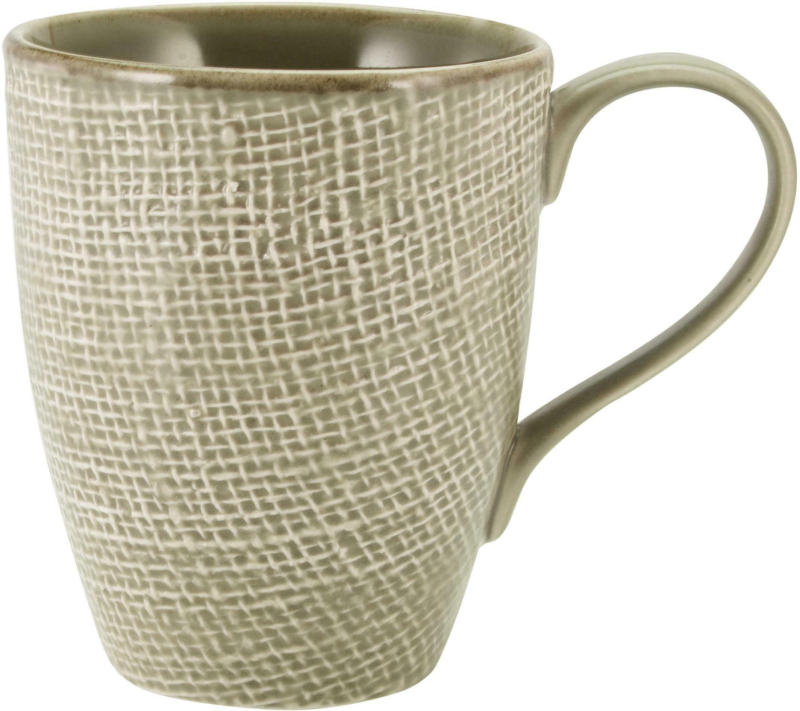 Kaffeebecher Canvas in Taupe ca. 330ml