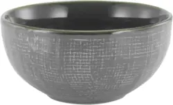 Schale Canvas in Anthrazit Ø ca. 14cm