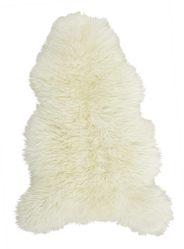 Schaffell Jenny in Weiß ca.90x60cm