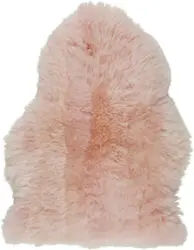 Schaffell Emma in Rosa ca. 60x45cm