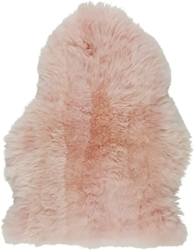 Schaffell Emma in Rosa ca. 60x45cm