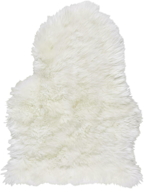 Schaffell Emma in Weiß ca. 60x45cm