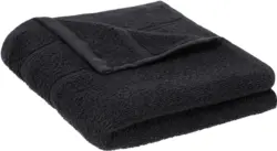 Handtuch Melanie in Schwarz ca.50x100cm