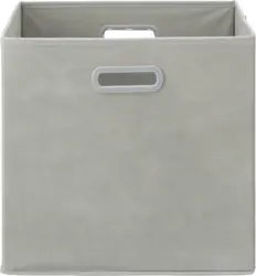 Faltbox Elli in Grau ca. 33x33x32cm