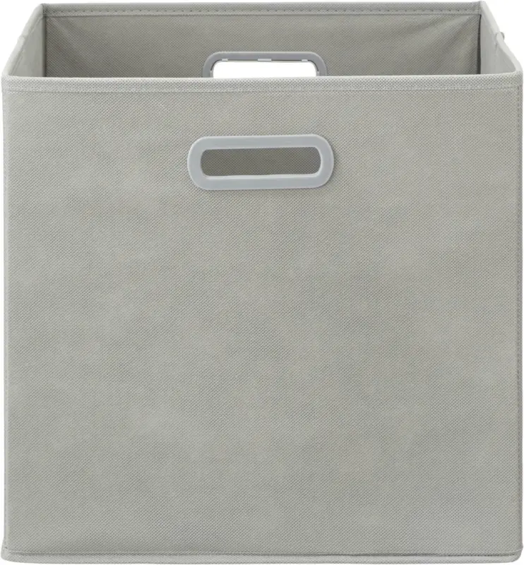 Faltbox Elli in Grau ca. 33x33x32cm