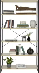 Regal Schwarz/Sonoma Eiche