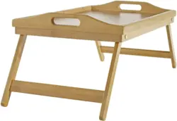 Serviertablett aus Bambus