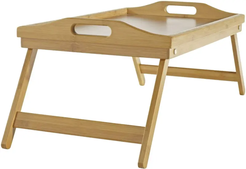 Serviertablett aus Bambus