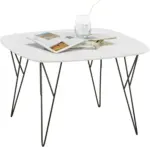 mömax Couchtisch in Schwarz/Weiß