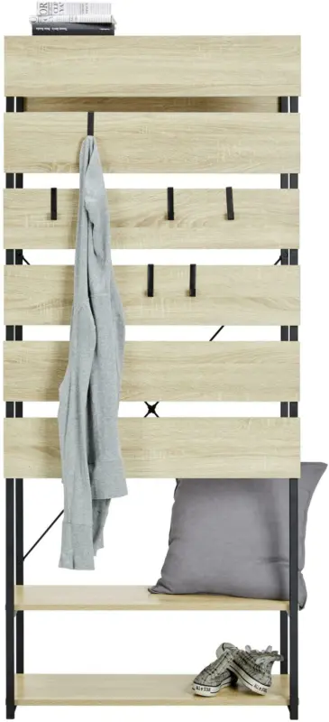 Garderobe in Sanoma Eiche