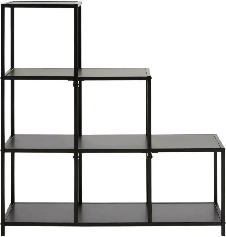 Raumteiler aus Metall in Schwarz