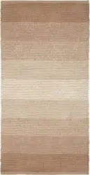 Fleckerlteppich Malto in Beige ca.70x140cm